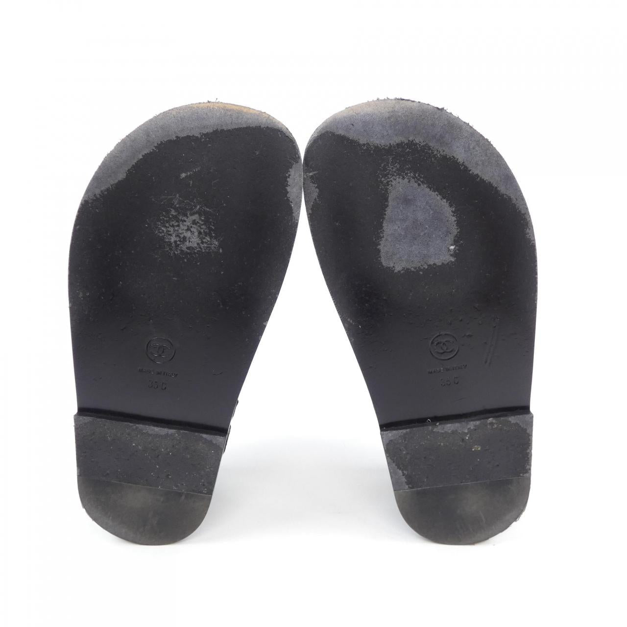 Chanel G39820X05912 Grosgrain Sandals