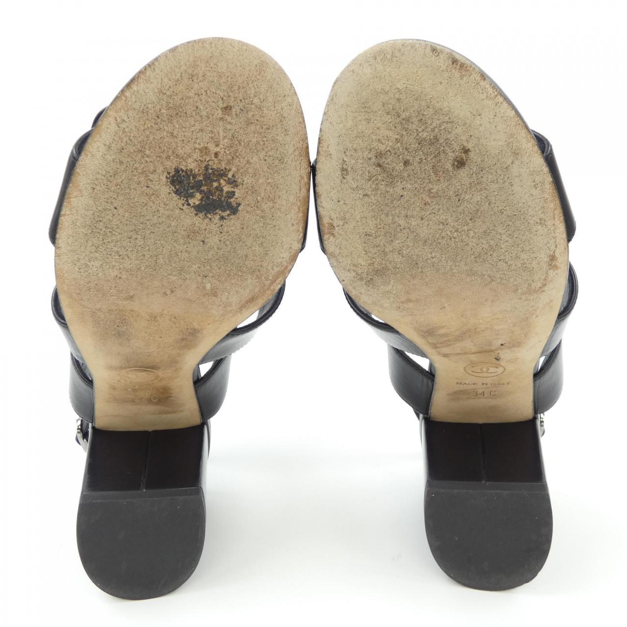 Chanel G32651X52176 Calfskin Sandals