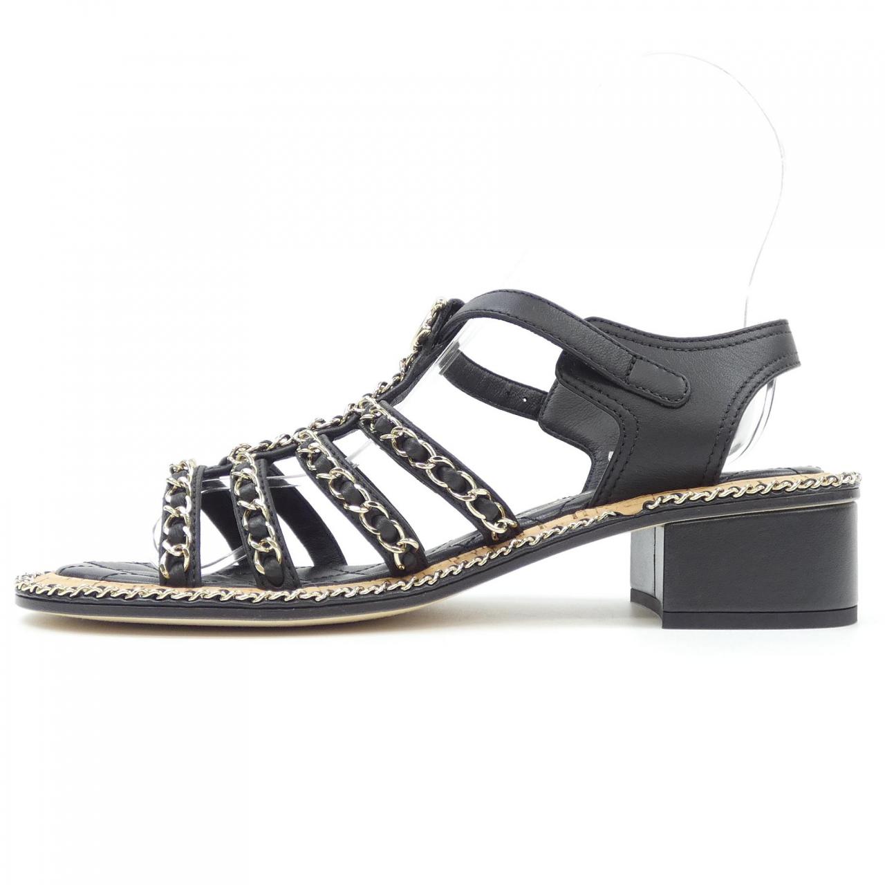 Chanel G45669X01000 Lambskin Sandals