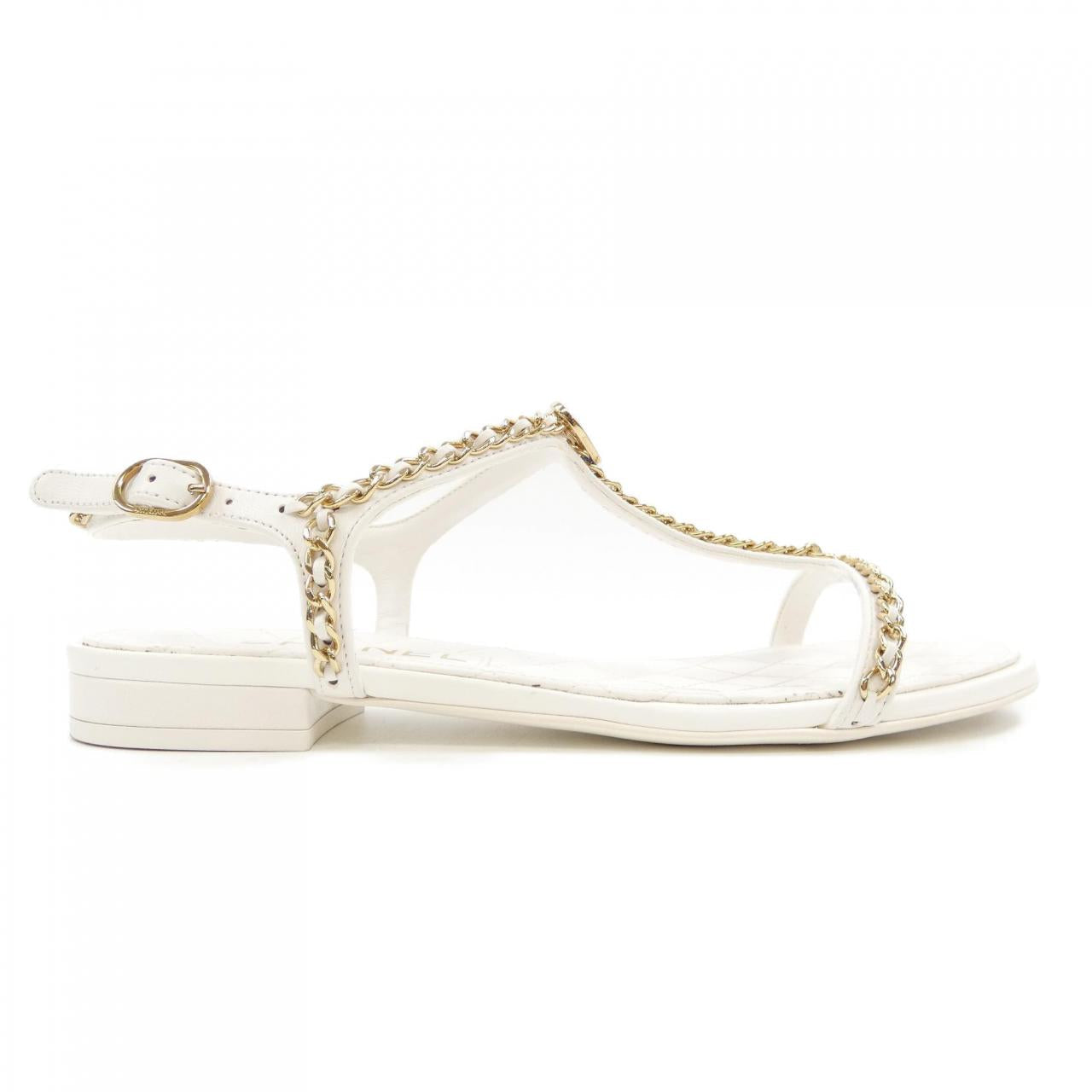 Chanel G46111X01000 Lambskin Sandals