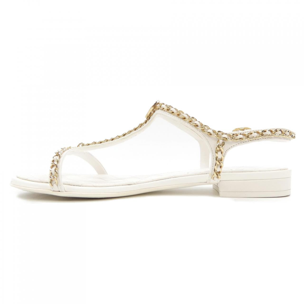 Chanel G46111X01000 Lambskin Sandals