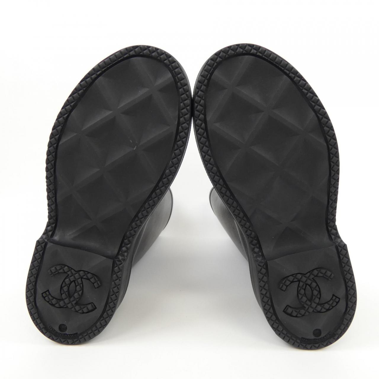 Chanel G38355X56326 Caoutchouc Boots