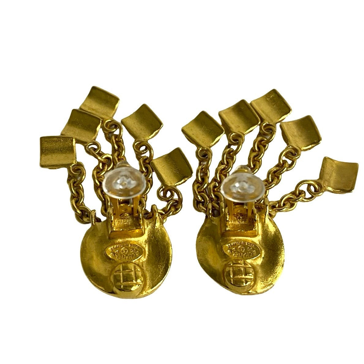 CHANEL Earring Gold Plated gold