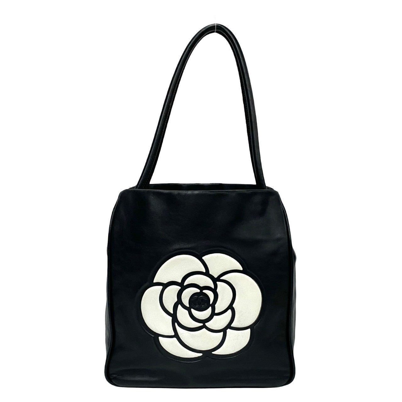 Chanel Camellia Lambskin 2way bag