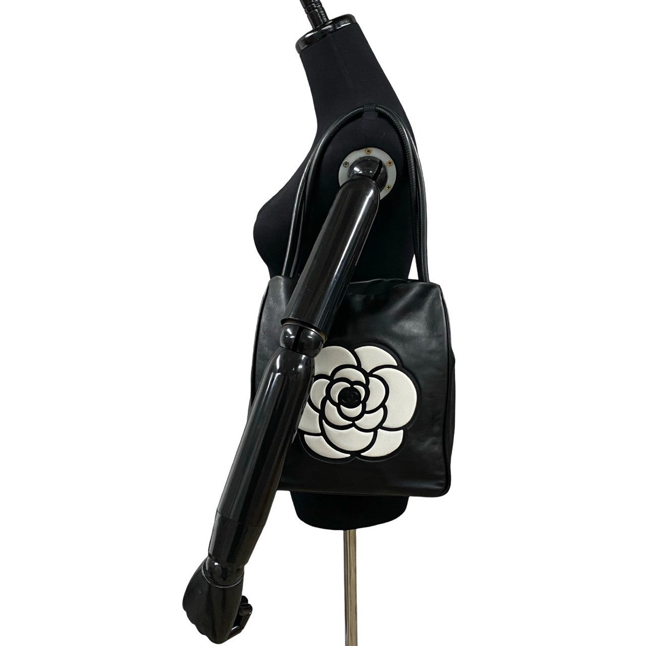 CHANEL Tote Bag lambskin black