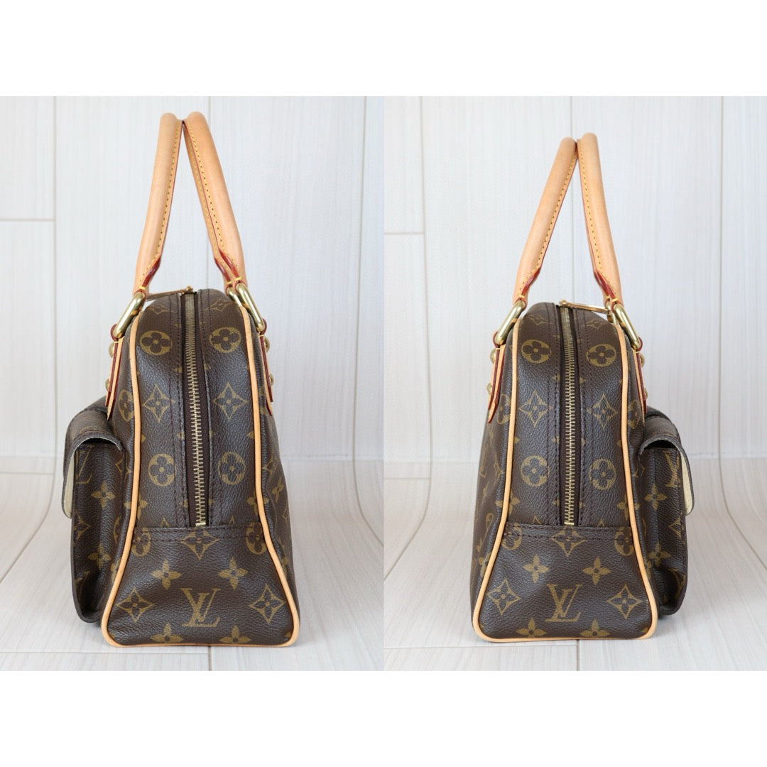 Rank AB ｜ LV Monogram Manhattan PM Shoulder  Bag｜S24082202