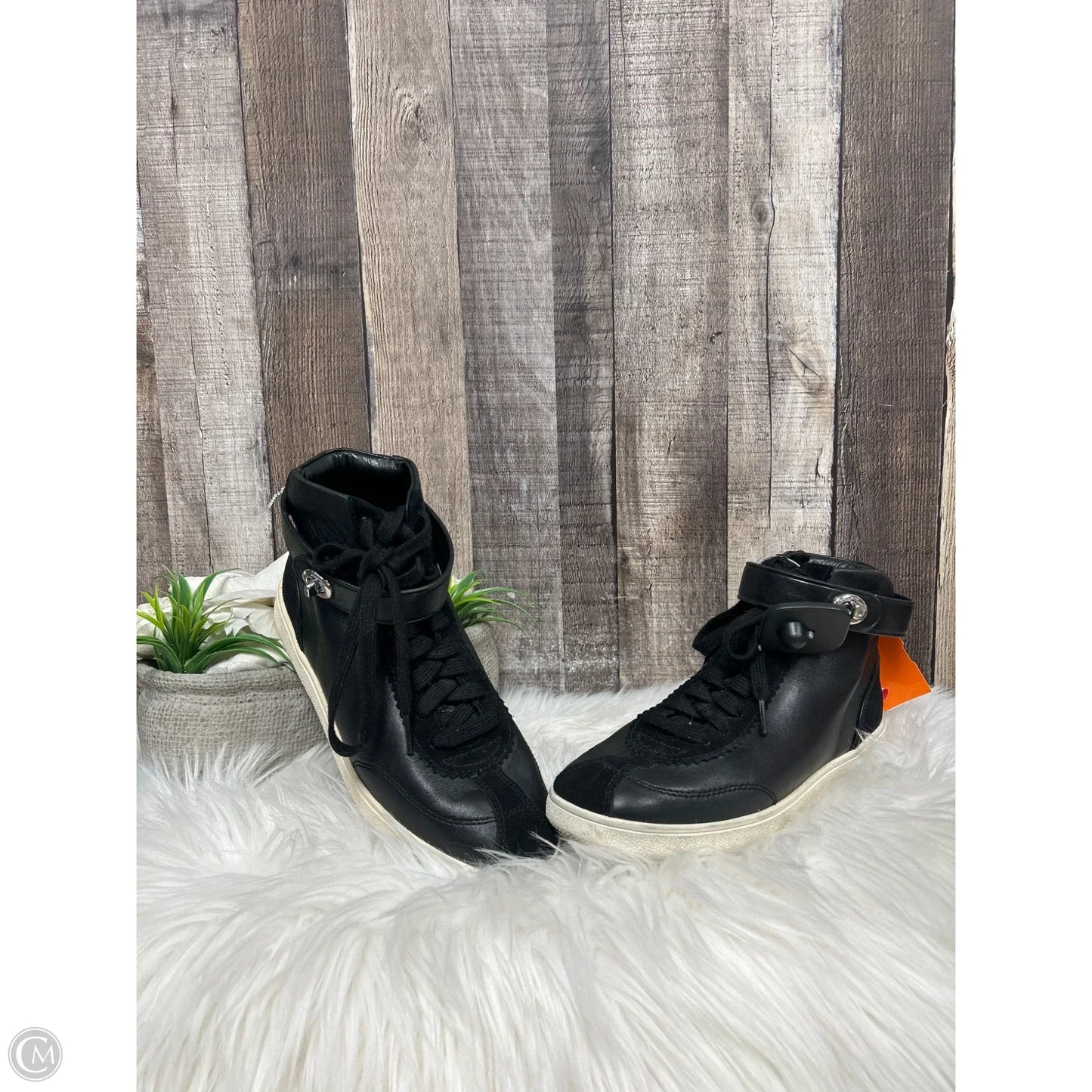 Shoes Designer By Coach In Black, Size: 7