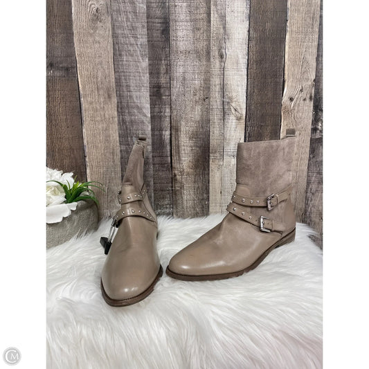 Boots Designer By Coach In Tan, Size: 10