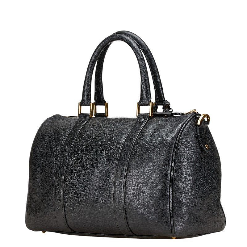 Chanel Coco Mark Caviar 2way Boston Bag