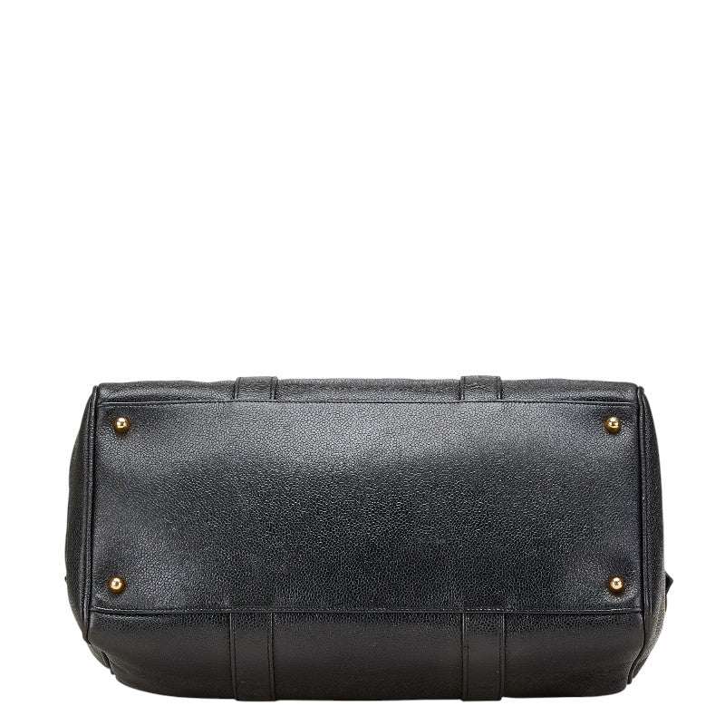 Chanel Coco Mark Caviar 2way Boston Bag