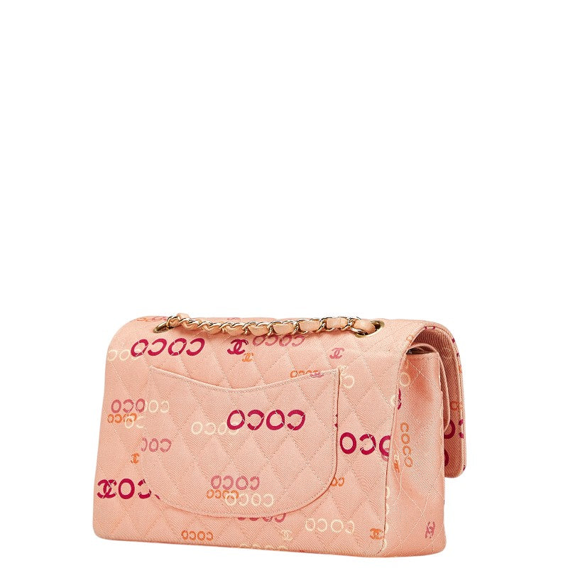 Chanel COCO Print Canvas Shoulder Bag