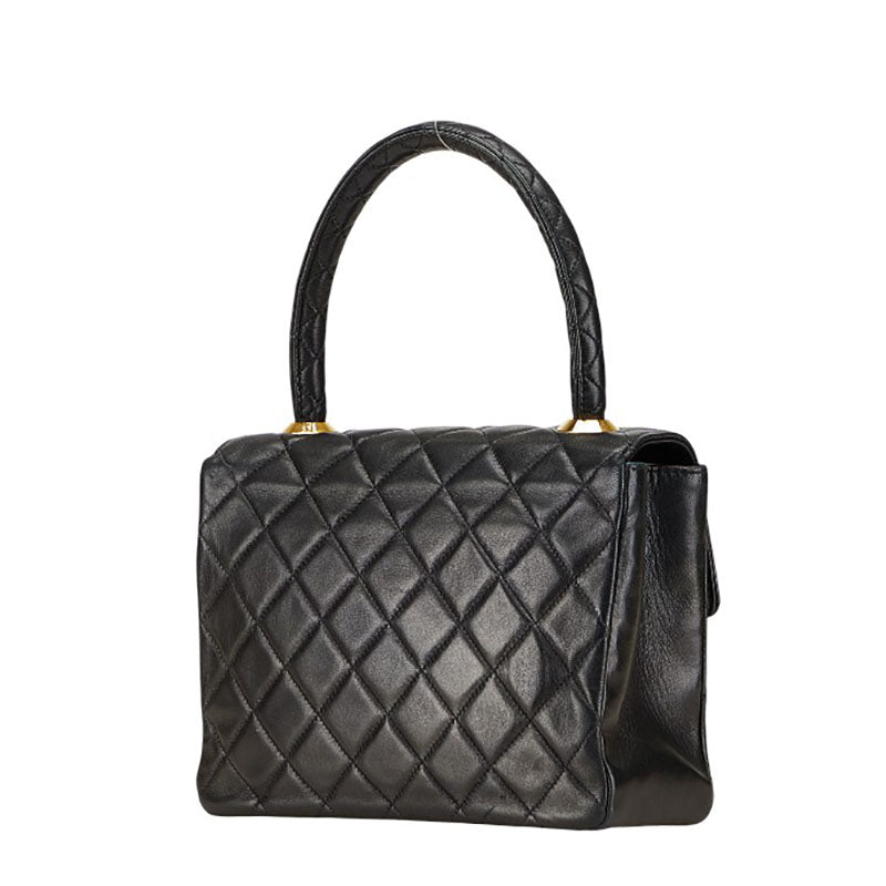 Chanel Coco Mark Matelasse Lambskin Handbag