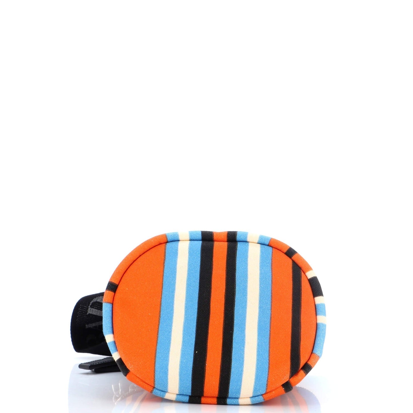 Zipped Triangle Crossbody Bag Printed Canvas