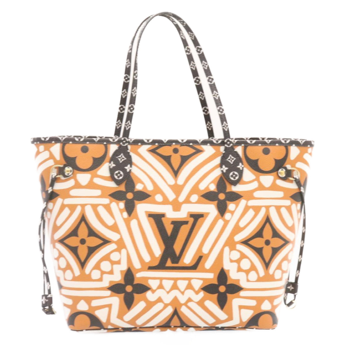 LOUIS VUITTON Monogram Giant Neverfull MM Tote Bag Caramel M56584 LV  24446A