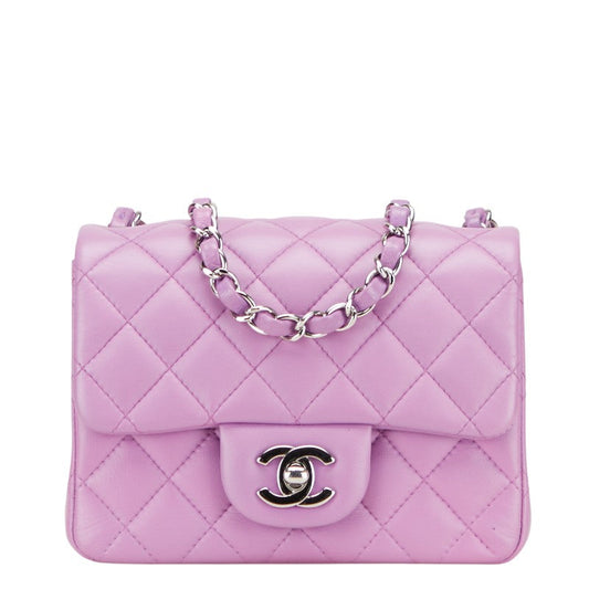 Chanel Coco Mark Matelasse Lambskin Shoulder Bag