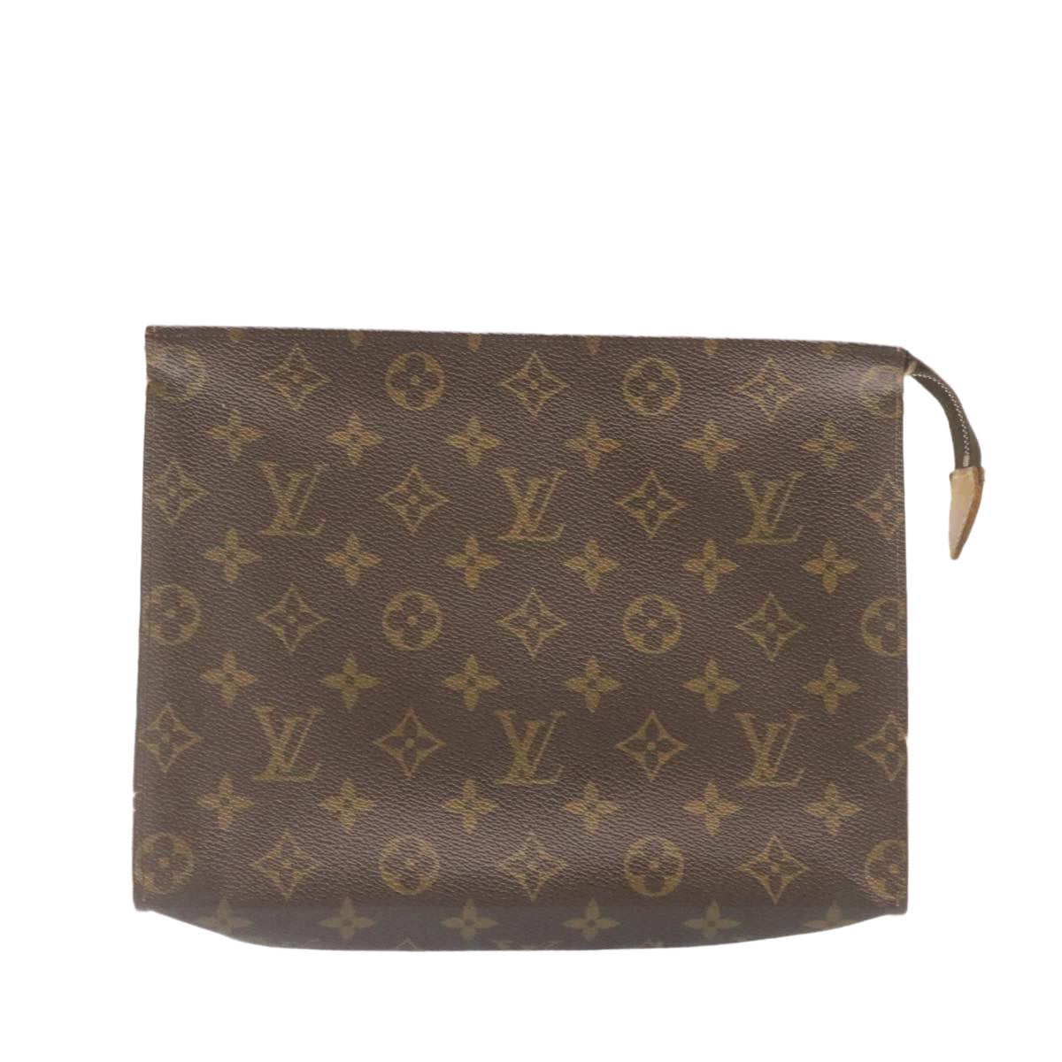 LOUIS VUITTON Monogram Poche Toilette 26 Pouch M47542 LV Auth 24955