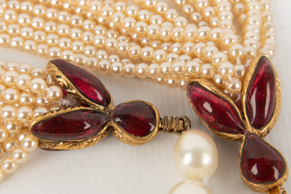 Collier cravate Chanel 1983