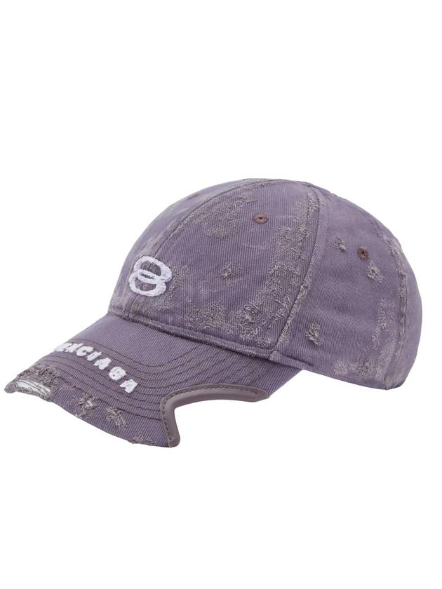 Luxury Balenciaga  Unity Sports Icon Ball Cap Purple