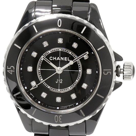 Chanel Black Ceramic J12 Watch H5701