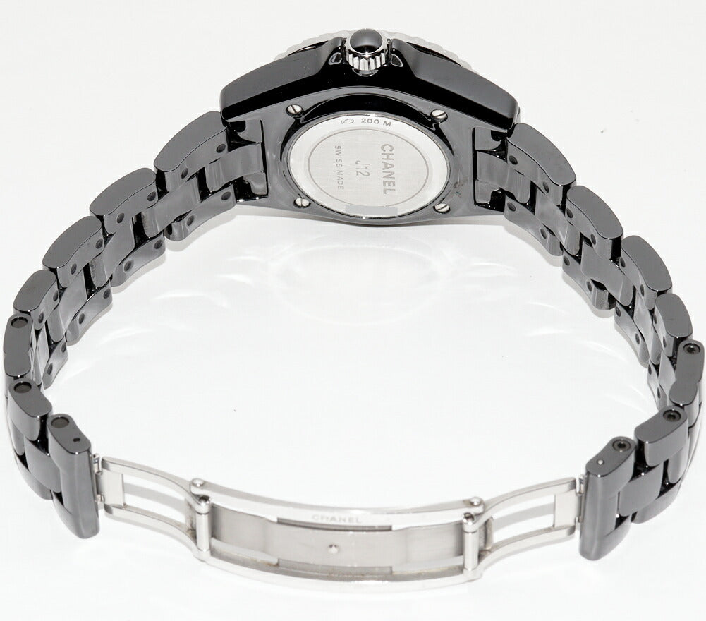 Chanel Black Ceramic J12 Watch H5701