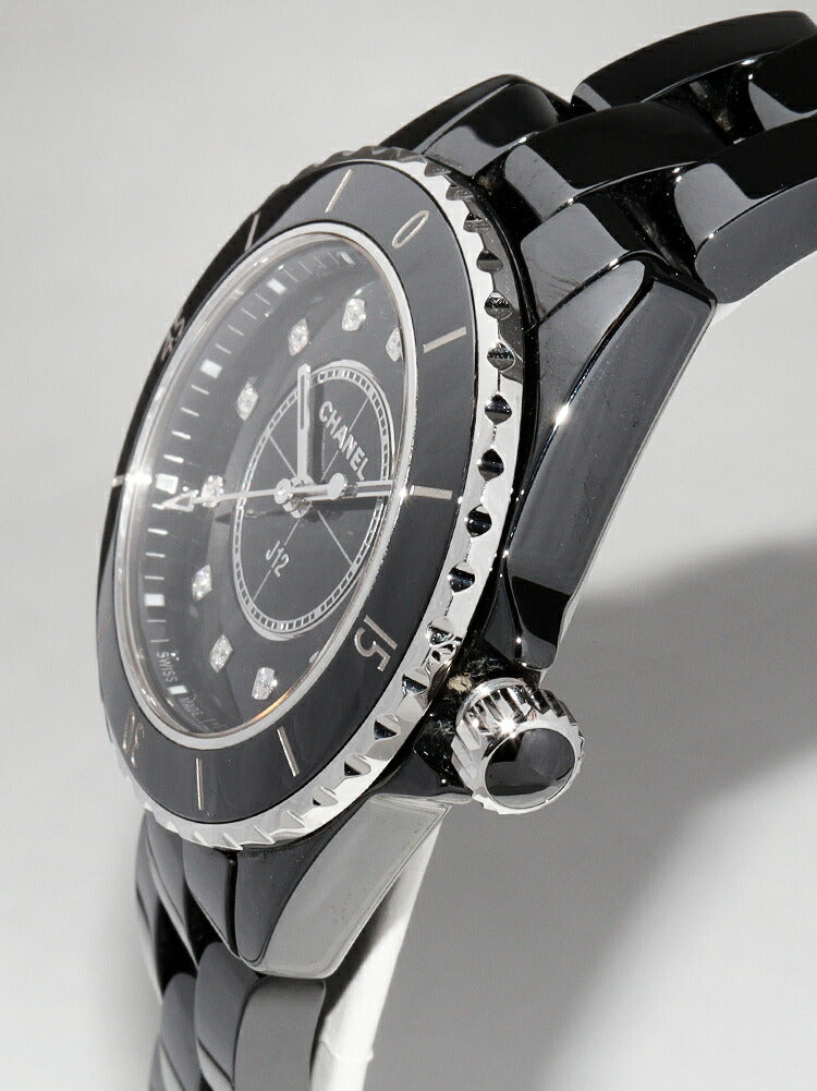 Chanel Black Ceramic J12 Watch H5701