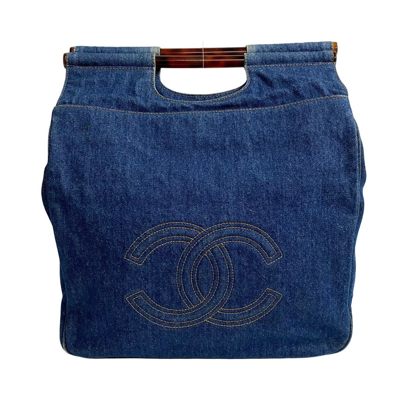 Chanel Coco Mark Denim Handbag