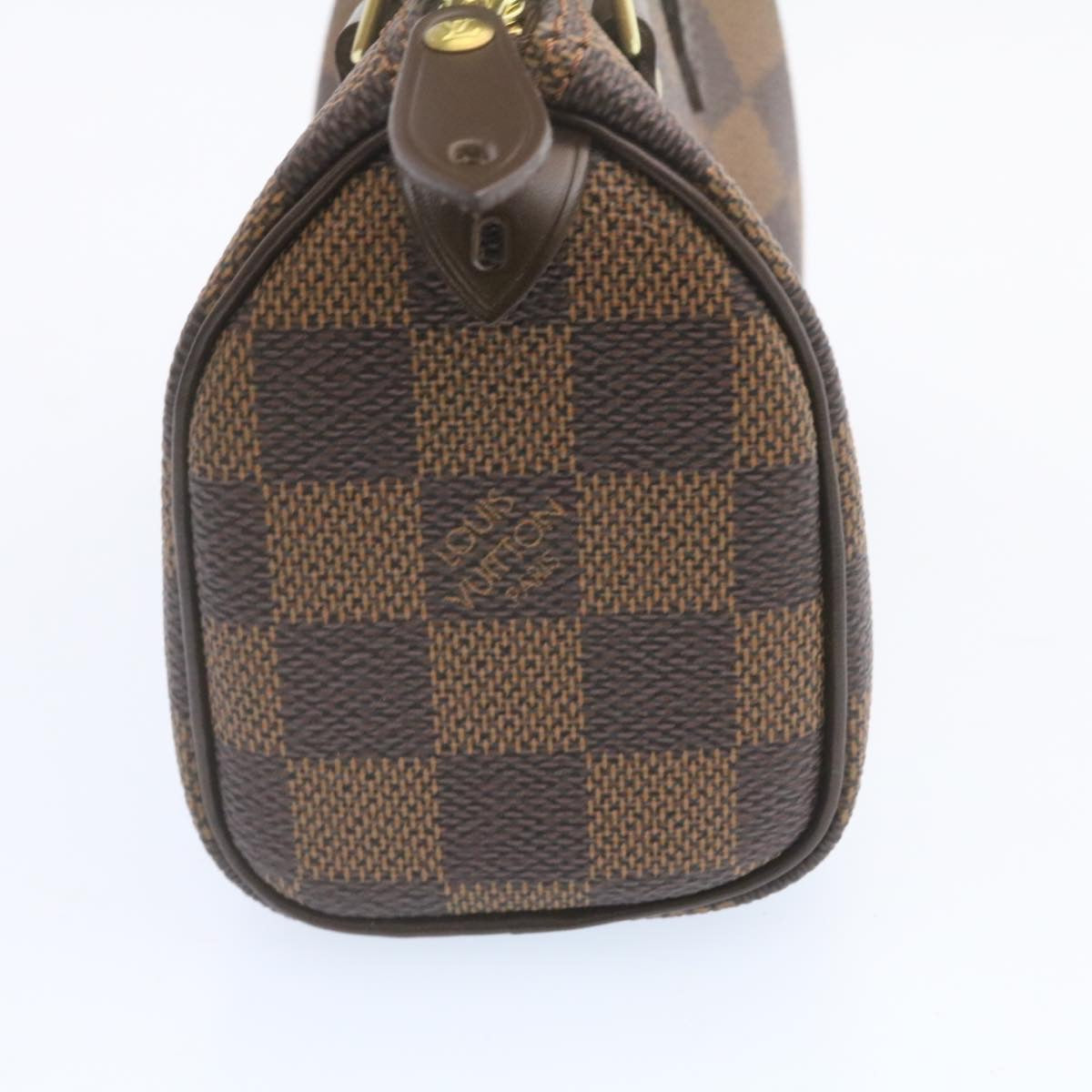 LOUIS VUITTON Damier Ebene Mini Speedy Hand Bag M41534 LV  25202A