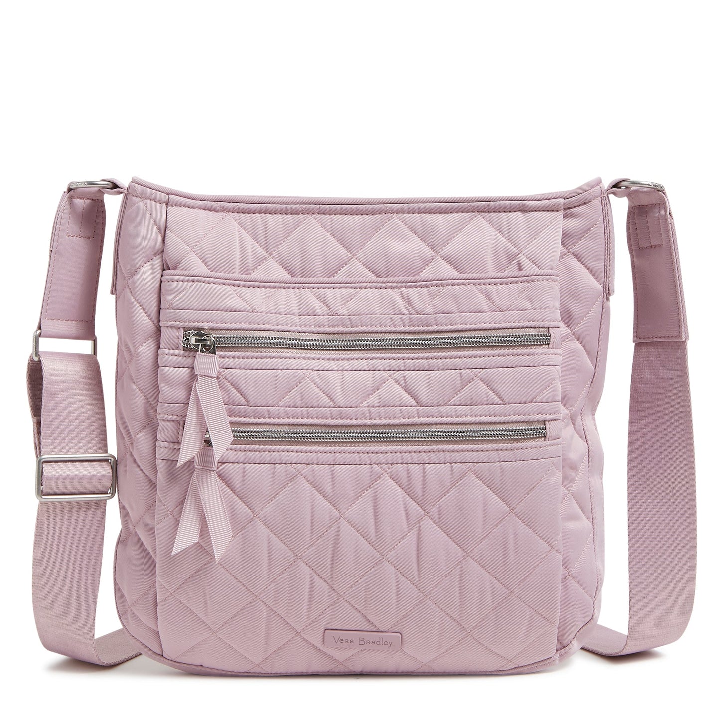 Triple Zip Hipster Crossbody Bag