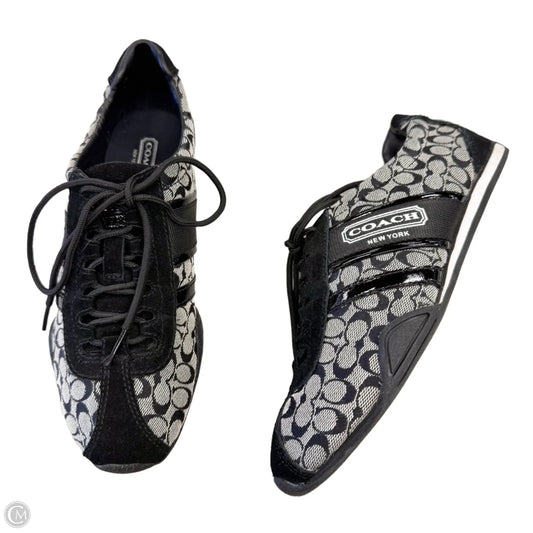 Shoes Designer By Coach In Black, Size: 6.5