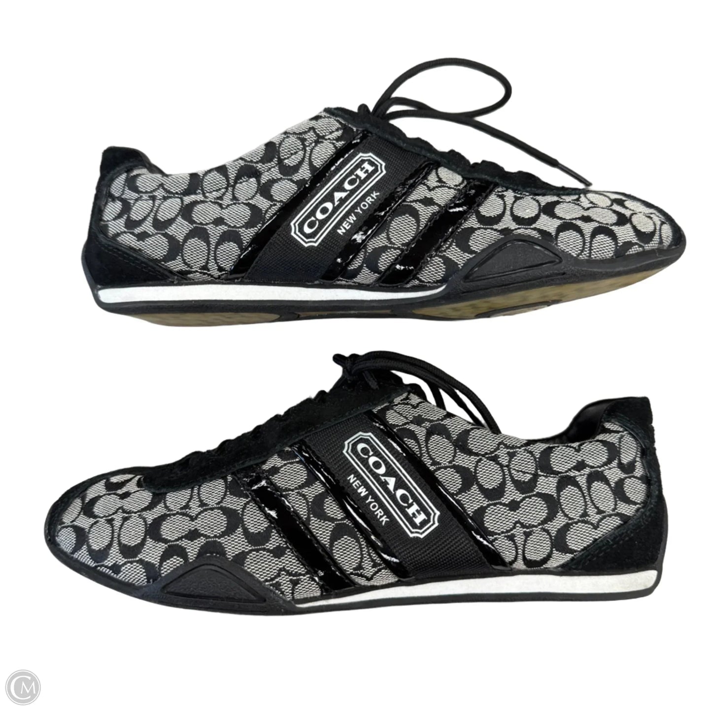 Shoes Designer By Coach In Black, Size: 6.5