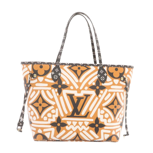 LOUIS VUITTON Monogram Giant Neverfull MM Tote Bag Caramel M56584 LV  25725A