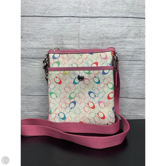 Crossbody Designer By Coach, Size: Medium