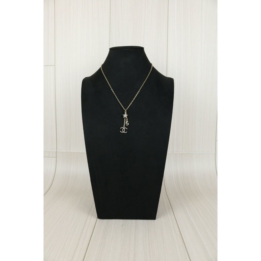 Excellent（Rank SA）｜ CHANEL Coco Mark Star Rhinestone Chocker Necklace ｜F25032509