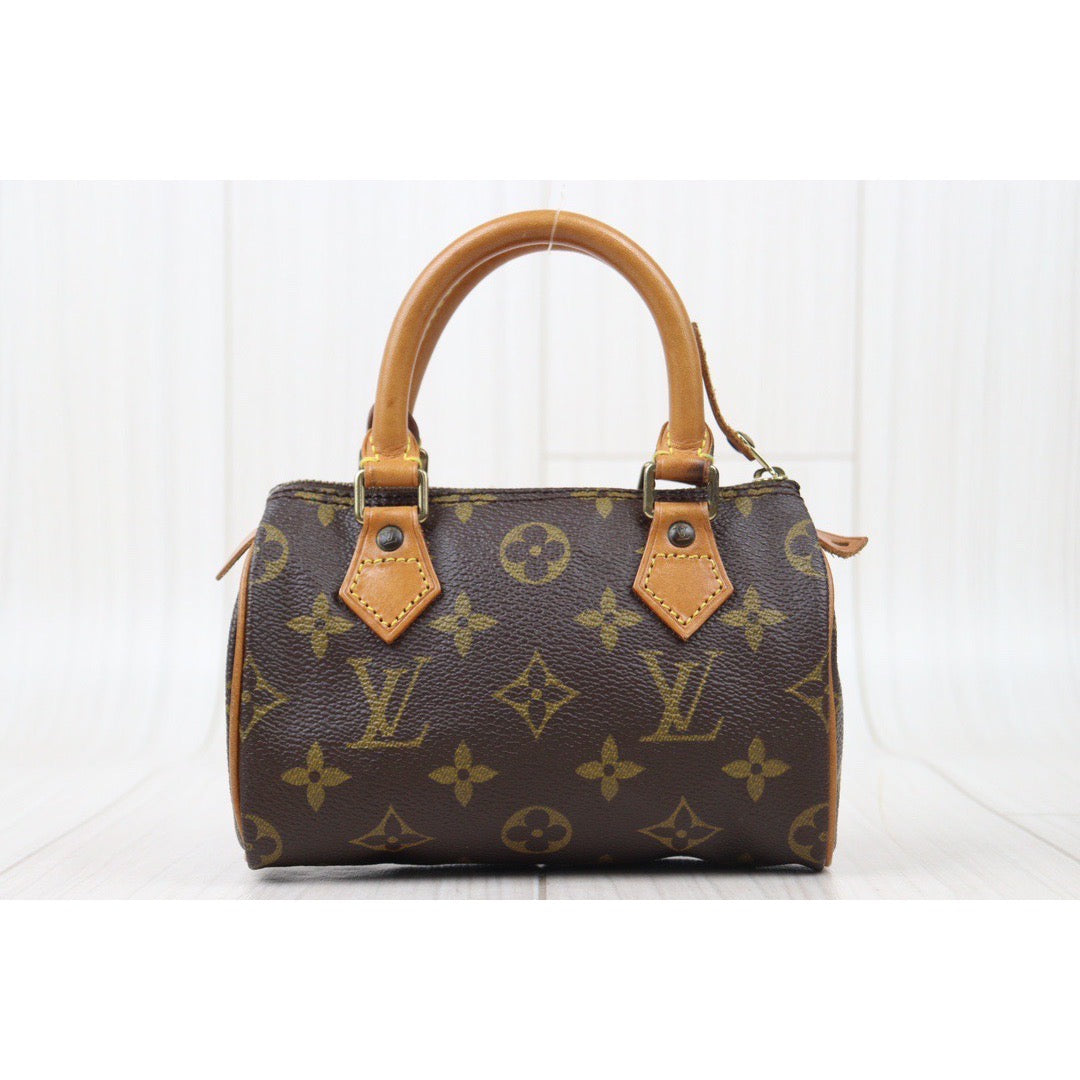 Rank AB ｜ LV Monogram Mini Speedy Handbag ｜24070905
