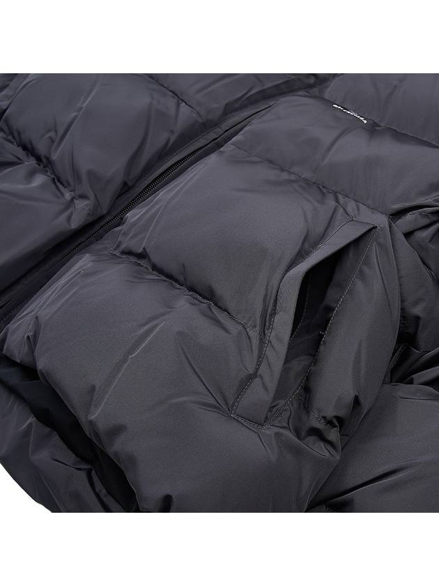 Luxury Balenciaga  Sporty B Logo Point Down Padding Grey