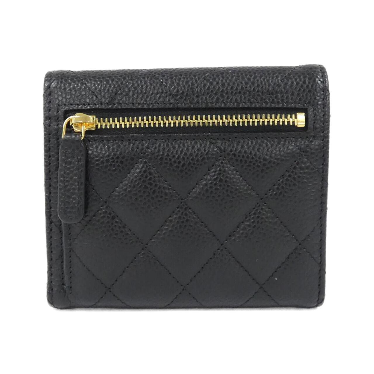 Chanel Timeless Classic Caviar Skin Wallet