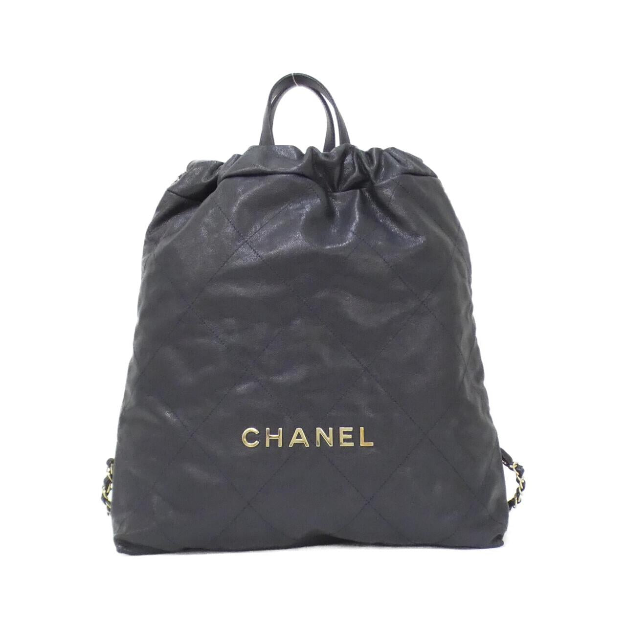 Chanel Chanel 22 Caviar Skin Backpack