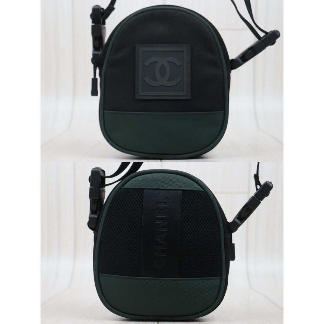 Good ( Rank AB)｜  Chanel Sports Line Egg shaped Mini Bag Coco Mark Shoulder Bag  Made in 2003-2004 Year｜25062613