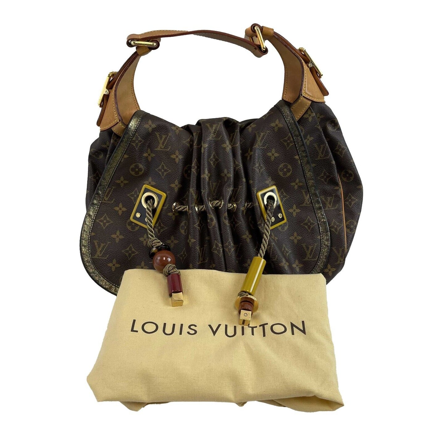 LOUIS VUITTON - Limited Edition Kalahari GM - Monogram Canvas Brown Shoulder Bag