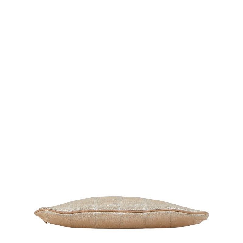Chanel  Loveel Line Coco Porterait Beige Canvas Leather  CHANEL