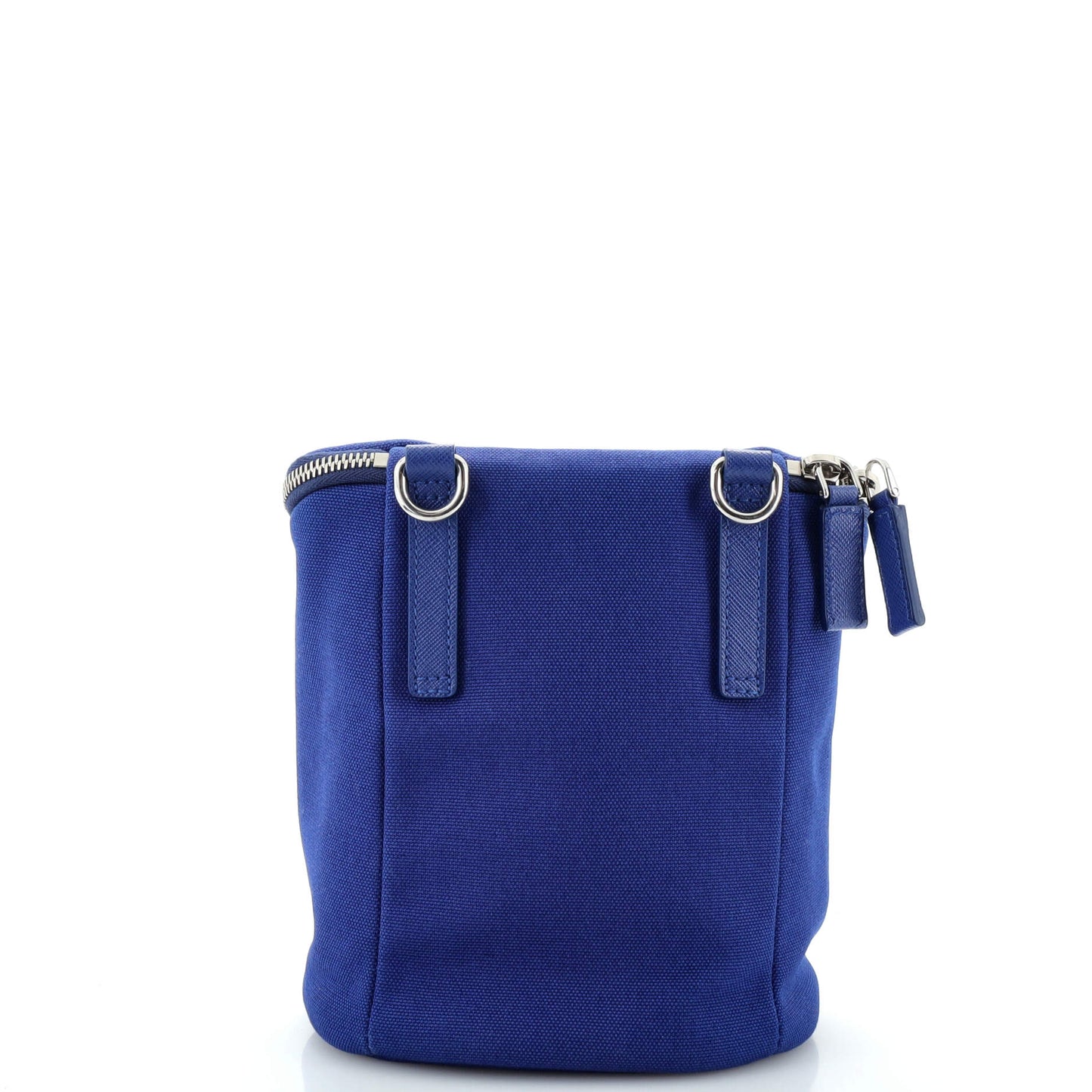 Zipped Triangle Crossbody Bag Canvas