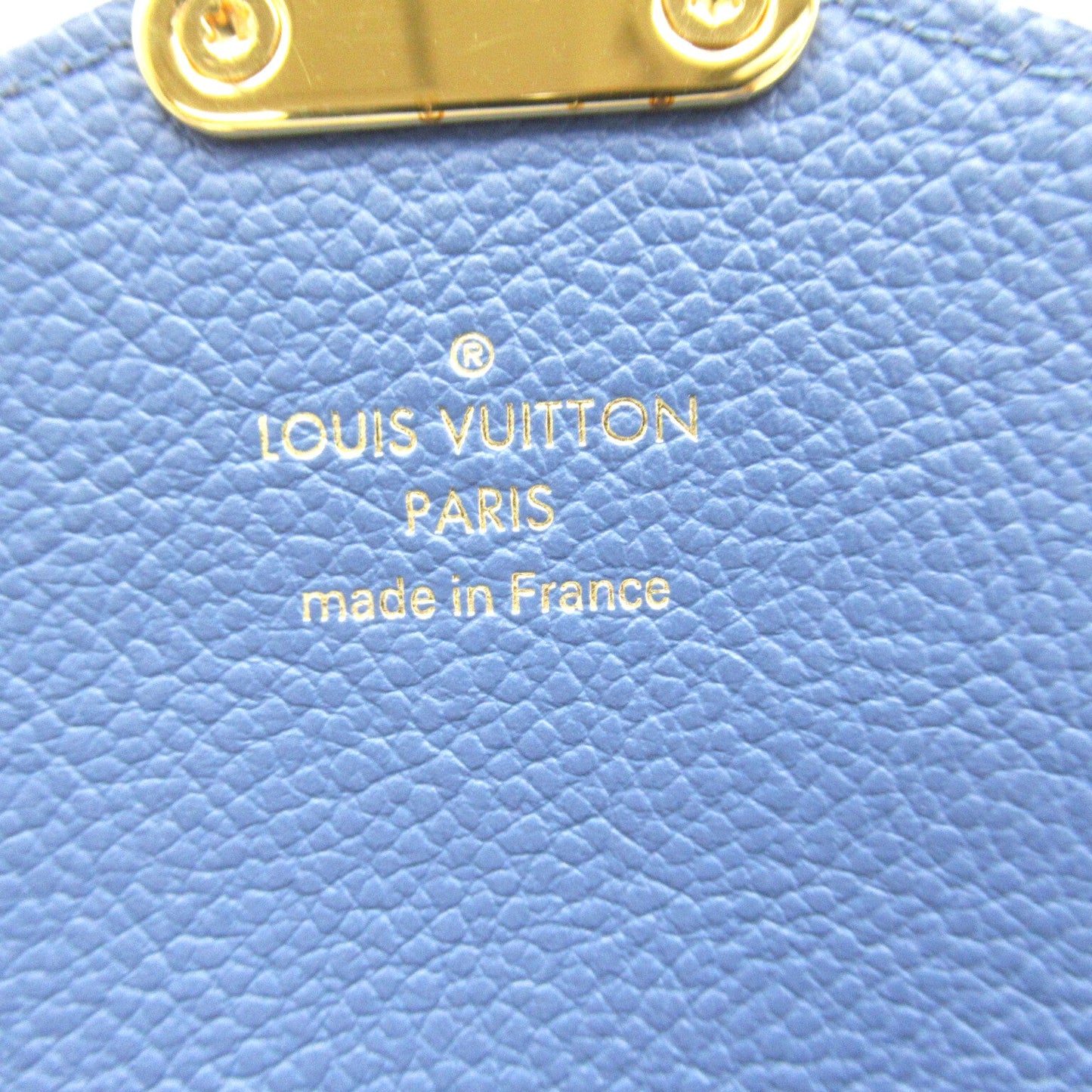 Louis Vuitton Portefolio Pallas Double Fold Wallet Wallet PVC Coated Canvas Monogram   Brown / Blue M63940