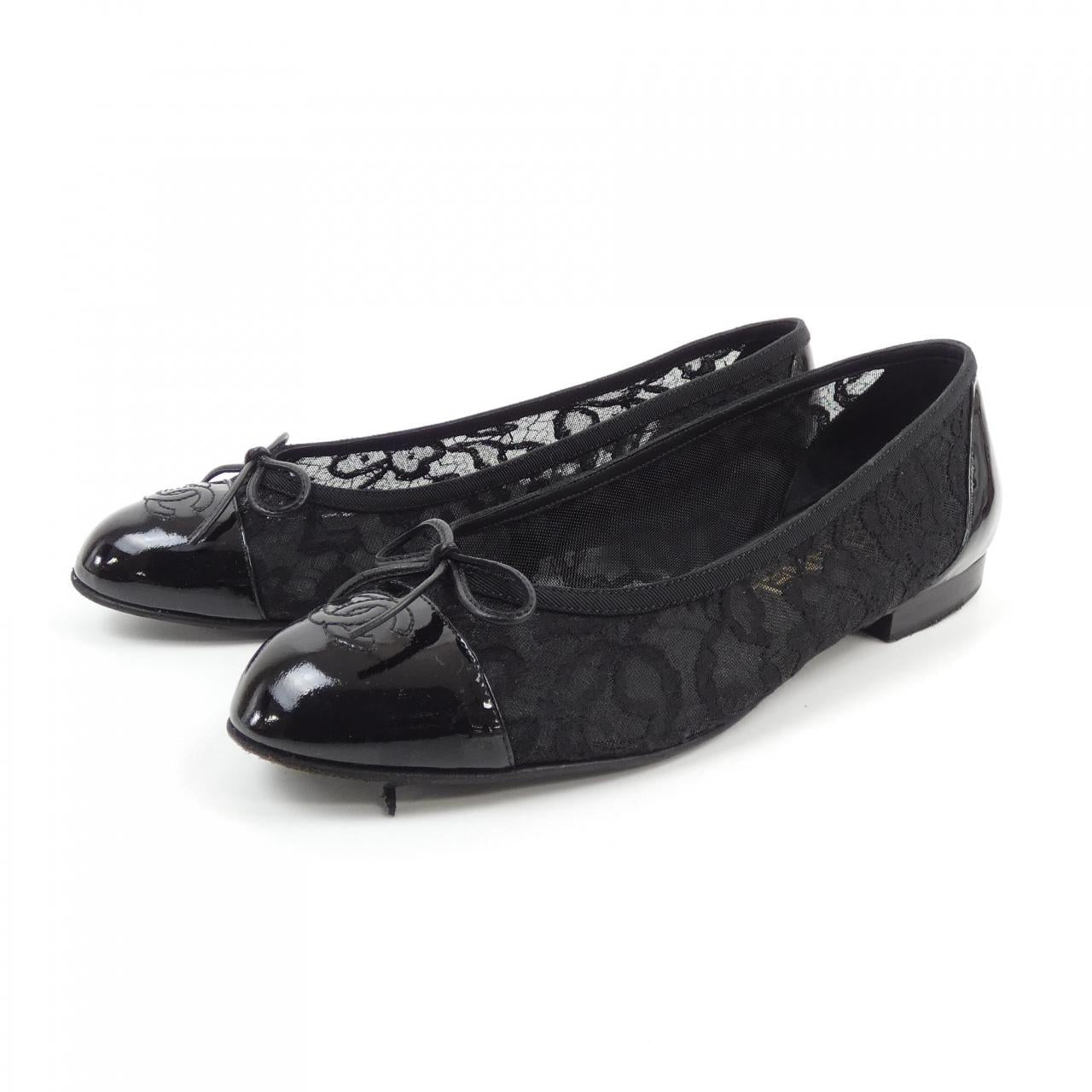 Chanel G29761Y15330 Lace Flat Shoes