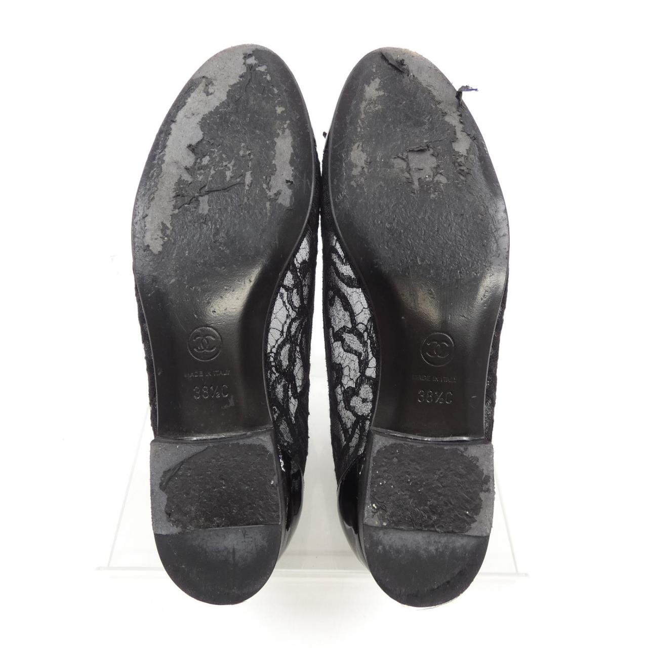 Chanel G29761Y15330 Lace Flat Shoes