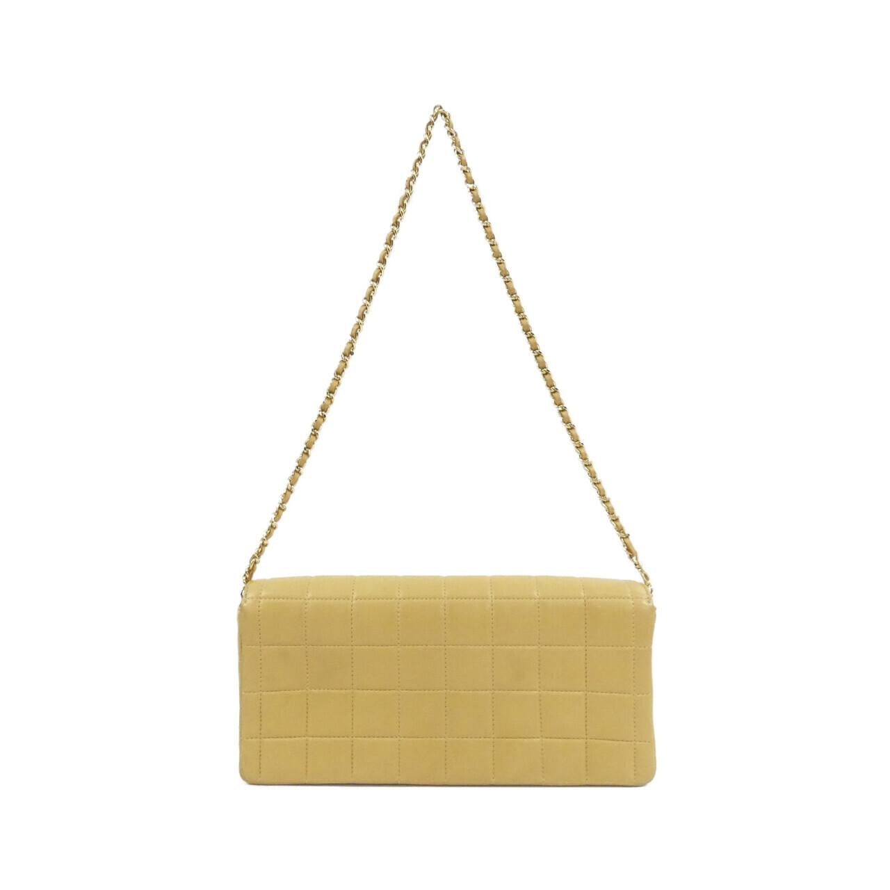 Chanel Choco Bar Lambskin Shoulder Bag