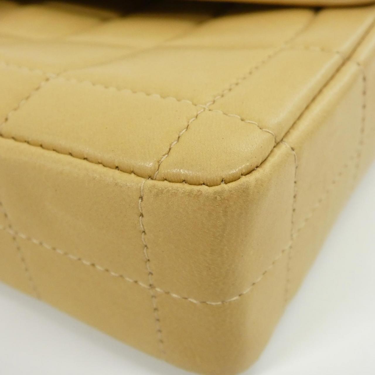 Chanel Choco Bar Lambskin Shoulder Bag