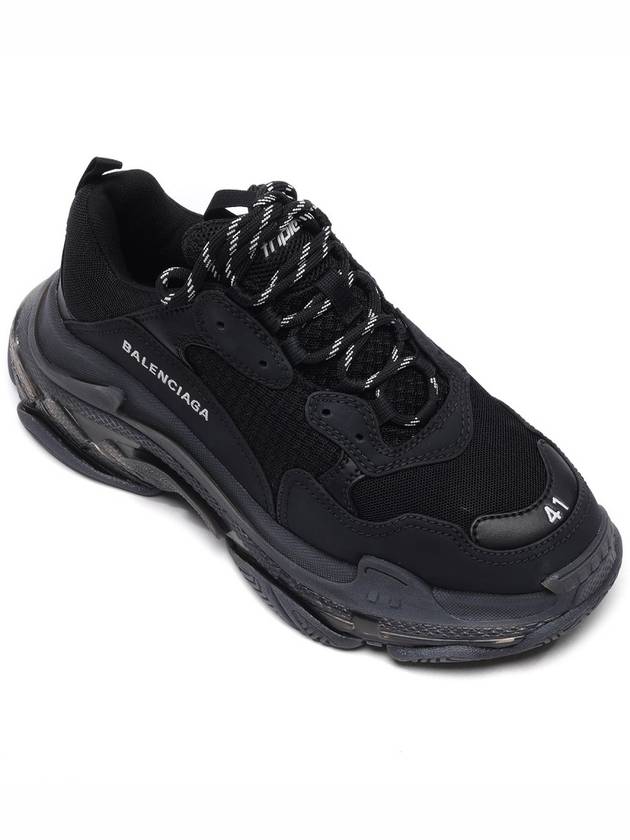 Luxury Balenciaga  Triple S Sneakers Clear Sole Black