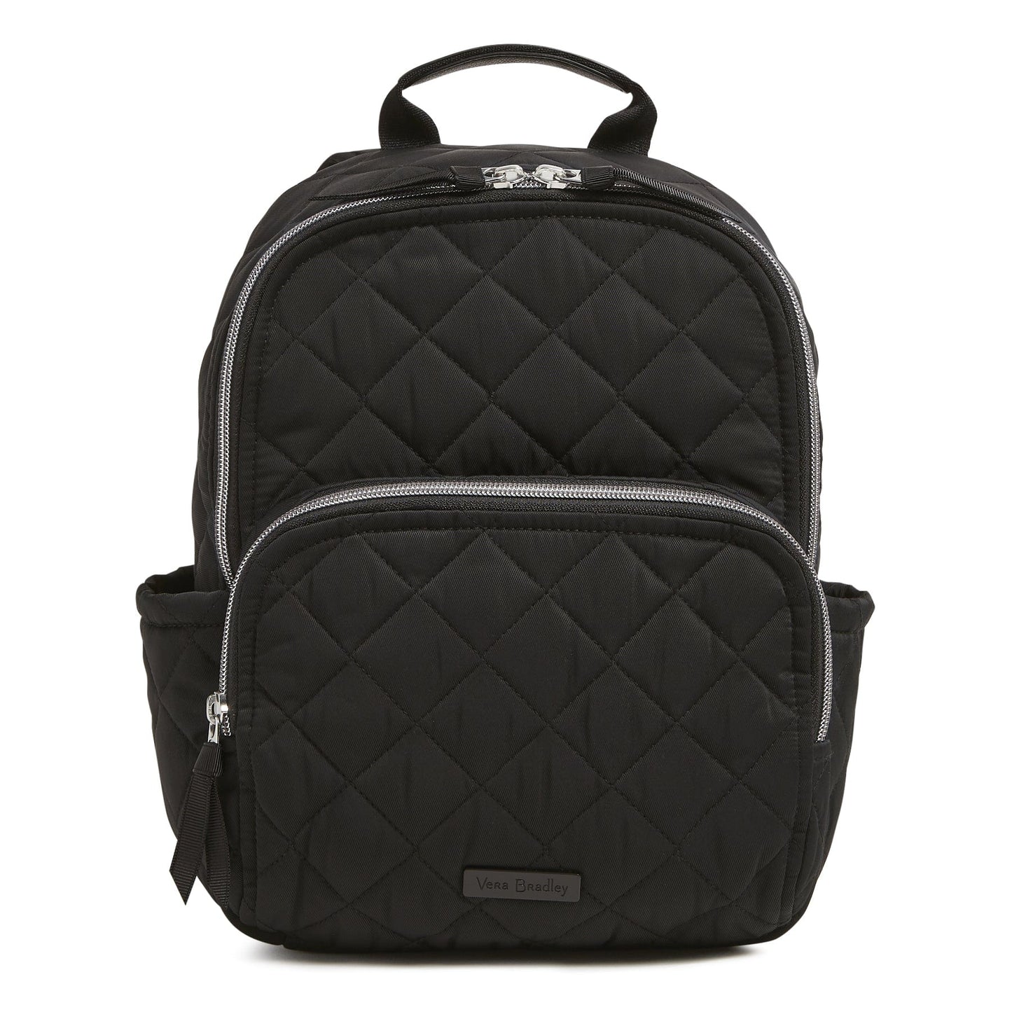 Small Backpack-Black-Image 1-Vera Bradley
