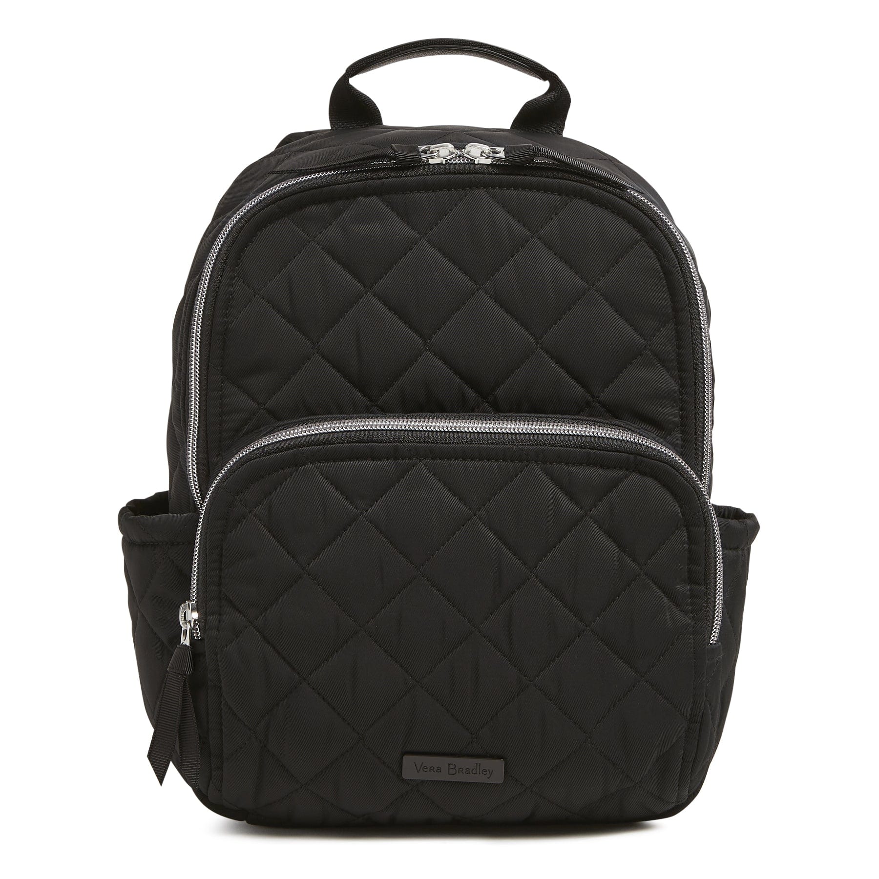 Small Backpack-Black-Image 1-Vera Bradley