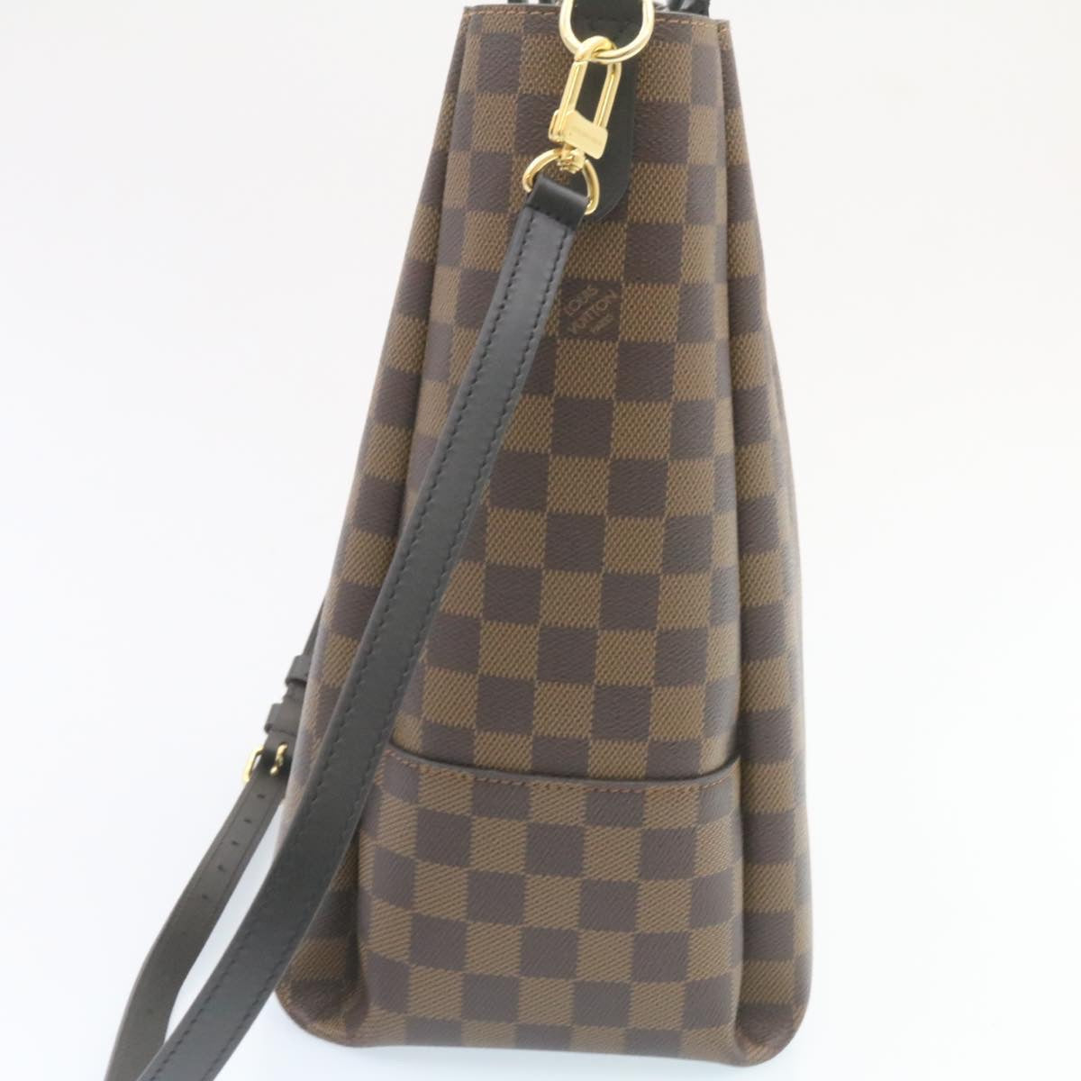 LOUIS VUITTON Damier Ebene Belmont NV BB 2way Hand Bag N60348 LV  27629A